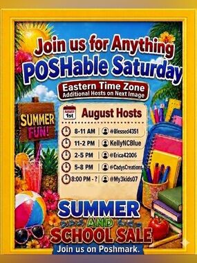 Cadyscreations is LIVE with Anything POSHable!